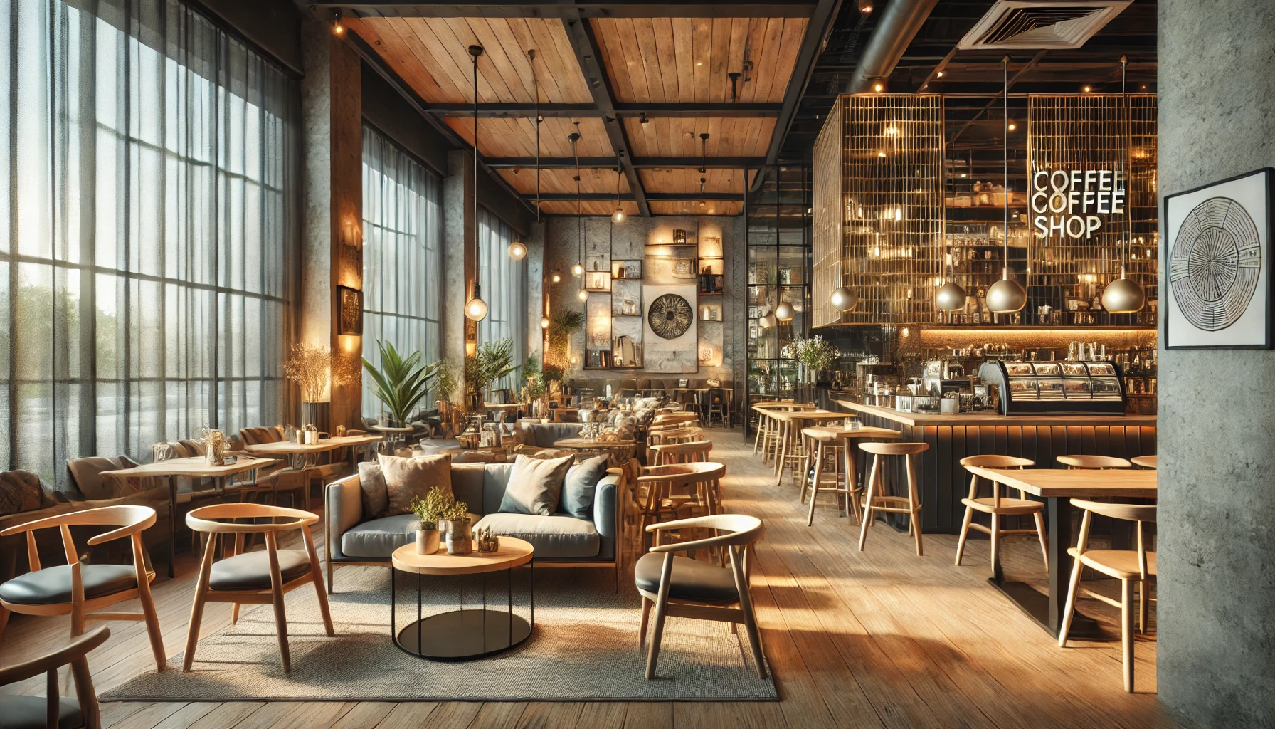 restaurante amueblado