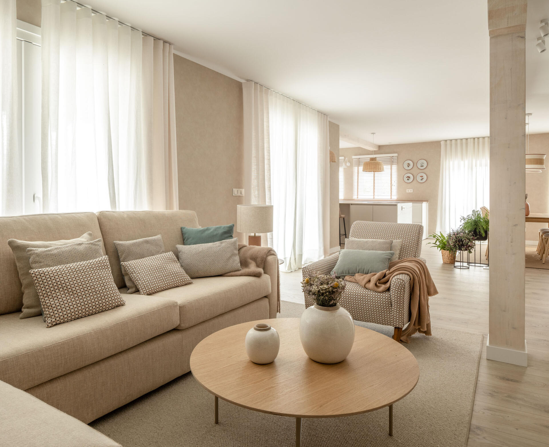 salon de apartamento